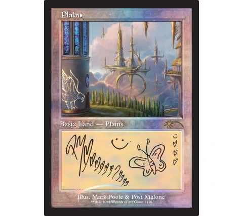 Secret Lair Drop Series: Post Malone: The Lands (foil) 4 Secret Lair Drop Series: Post Malone: The Lands (foil) - Image 2
