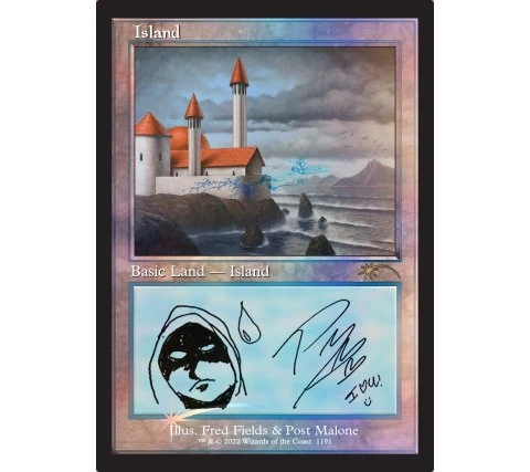 Secret Lair Drop Series: Post Malone: The Lands (foil) 5 Secret Lair Drop Series: Post Malone: The Lands (foil) - Image 3