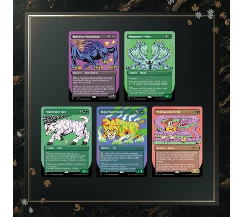 Secret Lair Drop Series: Crocodile Jackson's Monstrous Menagerie 3 Secret Lair Drop Series: Crocodile Jackson's Monstrous Menagerie