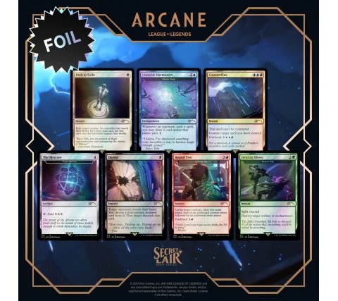 Secret Lair Drop Series: Secret Lair X Arcane (foil) 3 Secret Lair Drop Series: Secret Lair X Arcane (foil)