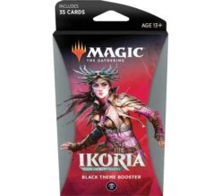 Theme Booster Ikoria: Lair Of Behemoths (set Of 6) -Card Game Shop tb iko black 1