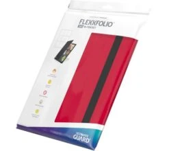 Ultimate Guard Flexxfolio 360 18-Pocket Red -Card Game Shop ug 010045 6