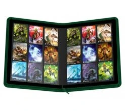 Ultimate Guard 9 Pocket Zipfolio XenoSkin Green -Card Game Shop ug 010212 new 5