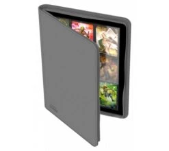 Ultimate Guard 9 Pocket Zipfolio XenoSkin Gray -Card Game Shop ug 010213 new 4