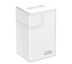 Ultimate Guard Flip'n'Tray Deck Case 80+ XenoSkin White -Card Game Shop ug 010222 4