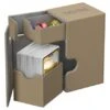 Ultimate Guard Flip'n'Tray Deck Case 80+ XenoSkin Sand -Card Game Shop ug 010339 1