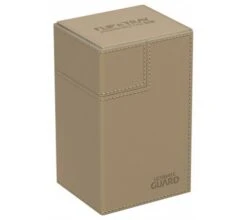 Ultimate Guard Flip'n'Tray Deck Case 80+ XenoSkin Sand -Card Game Shop ug 010339 4