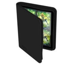 Ultimate Guard 4 Pocket Zipfolio XenoSkin Black -Card Game Shop ug 010351 new 4