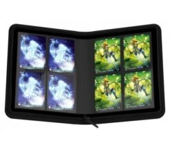 Ultimate Guard 4 Pocket Zipfolio XenoSkin Black -Card Game Shop ug 010351 new 5