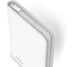Ultimate Guard 4 Pocket Zipfolio XenoSkin White -Card Game Shop ug 010352 new 3