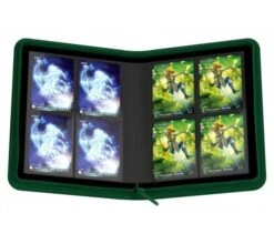 Ultimate Guard 4 Pocket Zipfolio XenoSkin Green -Card Game Shop ug 010353 new 5