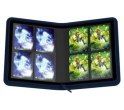 Ultimate Guard 4 Pocket Zipfolio XenoSkin Dark Blue -Card Game Shop ug 010354 new 5