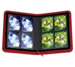 Ultimate Guard 4 Pocket Zipfolio XenoSkin Red -Card Game Shop ug 010355 new 5