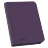 Ultimate Guard 4 Pocket Zipfolio XenoSkin Purple 1 Ultimate Guard 4 Pocket Zipfolio XenoSkin Purple -Card Game Shop ug 010430 new 1