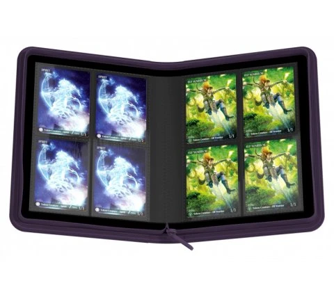 Ultimate Guard 4 Pocket Zipfolio XenoSkin Purple 7 Ultimate Guard 4 Pocket Zipfolio XenoSkin Purple - Image 5