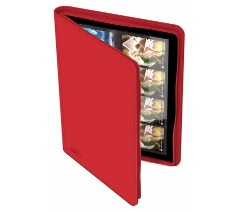 Ultimate Guard 8 Pocket Zipfolio XenoSkin Red 6 Ultimate Guard 8 Pocket Zipfolio XenoSkin Red - Image 4