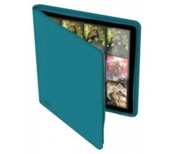 Ultimate Guard 12 Pocket QuadRow Zipfolio XenoSkin Petrol Blue -Card Game Shop ug 010471 new 5