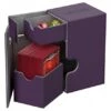 Ultimate Guard Flip'n'Tray Deck Case 80+ XenoSkin Purple 1 Ultimate Guard Flip'n'Tray Deck Case 80+ XenoSkin Purple -Card Game Shop ug 010511 1