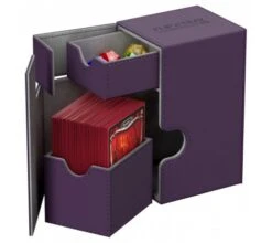 Ultimate Guard Flip'n'Tray Deck Case 80+ XenoSkin Purple