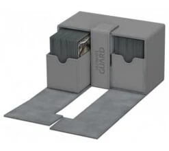 Ultimate Guard Twin Flip'n'Tray Deck Case 160+ XenoSkin Gray -Card Game Shop ug 010645 4