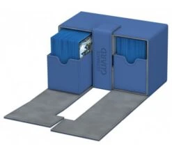 Ultimate Guard Twin Flip'n'Tray Deck Case 160+ XenoSkin Blue -Card Game Shop ug 010649 4