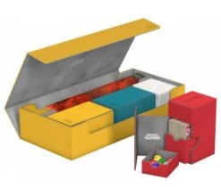 Ultimate Guard SuperHive Flip Case 550+ Amber -Card Game Shop ug 010873 new 5