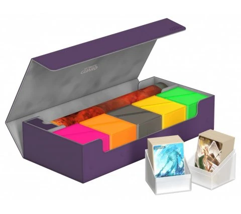 Ultimate Guard SuperHive Flip Case 550+ Purple 3 Ultimate Guard SuperHive Flip Case 550+ Purple