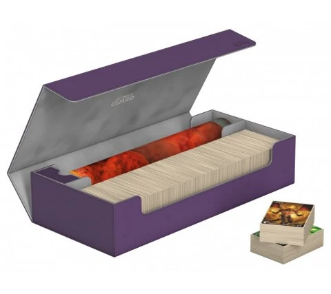 Ultimate Guard SuperHive Flip Case 550+ Purple 8 Ultimate Guard SuperHive Flip Case 550+ Purple - Image 6