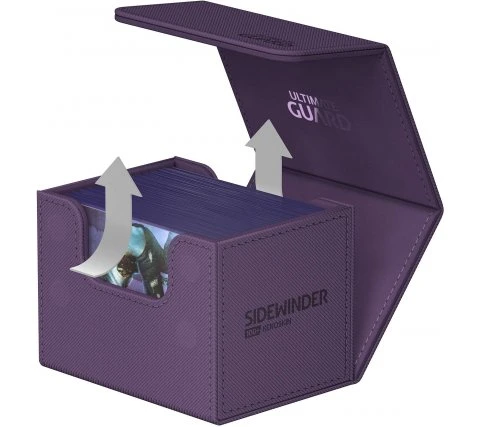 Ultimate Guard Sidewinder 100+ XenoSkin Monocolor Purple 7 Ultimate Guard Sidewinder 100+ XenoSkin Monocolor Purple - Image 5