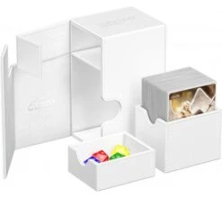Ultimate Guard Flip'n'Tray Deck Case 80+ XenoSkin Monocolor White