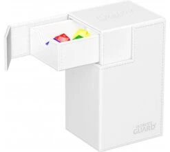 Ultimate Guard Flip'n'Tray Deck Case 80+ XenoSkin Monocolor White -Card Game Shop ug 011219 3
