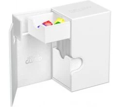 Ultimate Guard Flip'n'Tray Deck Case 80+ XenoSkin Monocolor White -Card Game Shop ug 011219 6