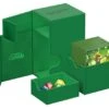 Ultimate Guard Flip'n'Tray Deck Case 80+ XenoSkin Monocolor Green -Card Game Shop ug 011222 1