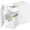 Ultimate Guard Flip'n'Tray Deck Case 100+ XenoSkin Monocolor White -Card Game Shop ug 011227 1