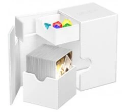 Ultimate Guard Flip'n'Tray Deck Case 100+ XenoSkin Monocolor White