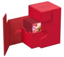 Ultimate Guard Flip'n'Tray Deck Case 100+ XenoSkin Monocolor Red -Card Game Shop ug 011228 5