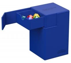 Ultimate Guard Flip'n'Tray Deck Case 100+ XenoSkin Monocolor Blue -Card Game Shop ug 011229 4
