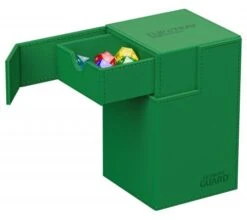 Ultimate Guard Flip'n'Tray Deck Case 100+ XenoSkin Monocolor Green 11 Ultimate Guard Flip'n'Tray Deck Case 100+ XenoSkin Monocolor Green -Card Game Shop ug 011230 4