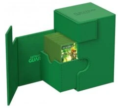 Ultimate Guard Flip'n'Tray Deck Case 100+ XenoSkin Monocolor Green 12 Ultimate Guard Flip'n'Tray Deck Case 100+ XenoSkin Monocolor Green -Card Game Shop ug 011230 5