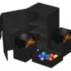 Ultimate Guard Twin Flip'n'Tray Deck Case 160+ XenoSkin Monocolor Black