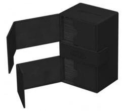 Ultimate Guard Twin Flip'n'Tray Deck Case 160+ XenoSkin Monocolor Black -Card Game Shop ug 011234 6