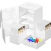 Ultimate Guard Twin Flip'n'Tray Deck Case 160+ XenoSkin Monocolor White -Card Game Shop ug 011235 1