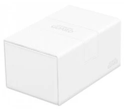 Ultimate Guard Twin Flip'n'Tray Deck Case 160+ XenoSkin Monocolor White -Card Game Shop ug 011235 3