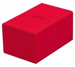Ultimate Guard Twin Flip'n'Tray Deck Case 160+ XenoSkin Monocolor Red 11 Ultimate Guard Twin Flip'n'Tray Deck Case 160+ XenoSkin Monocolor Red -Card Game Shop ug 011236 3