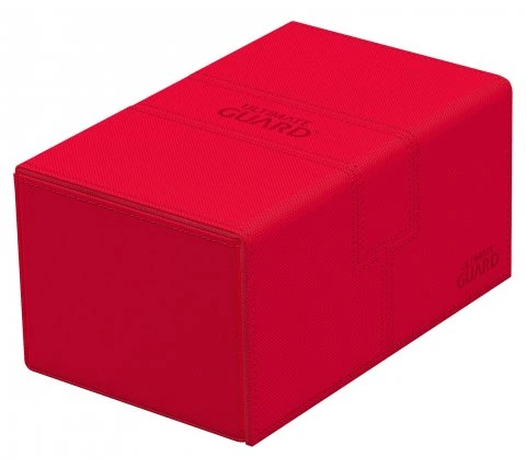 Ultimate Guard Twin Flip'n'Tray Deck Case 160+ XenoSkin Monocolor Red 5 Ultimate Guard Twin Flip'n'Tray Deck Case 160+ XenoSkin Monocolor Red - Image 3