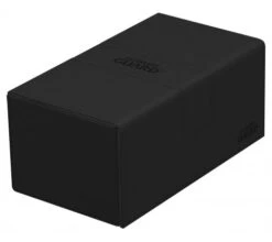 Ultimate Guard Twin Flip'n'Tray Deck Case 200+ XenoSkin Monocolor Black -Card Game Shop ug 011242 3