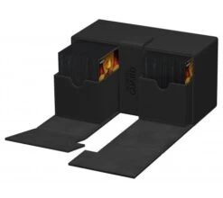 Ultimate Guard Twin Flip'n'Tray Deck Case 200+ XenoSkin Monocolor Black -Card Game Shop ug 011242 7