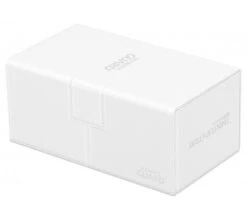Ultimate Guard Twin Flip'n'Tray Deck Case 200+ XenoSkin Monocolor White -Card Game Shop ug 011243 4
