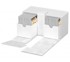 Ultimate Guard Twin Flip'n'Tray Deck Case 200+ XenoSkin Monocolor White -Card Game Shop ug 011243 7