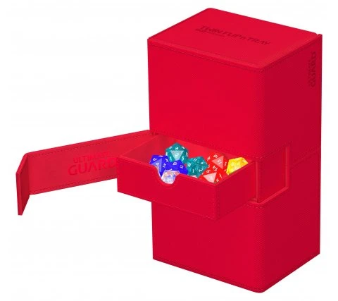 Ultimate Guard Twin Flip'n'Tray Deck Case 200+ XenoSkin Monocolor Red 7 Ultimate Guard Twin Flip'n'Tray Deck Case 200+ XenoSkin Monocolor Red - Image 5